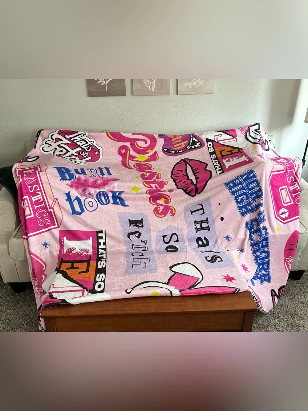 Mean Girls Themed Blanket